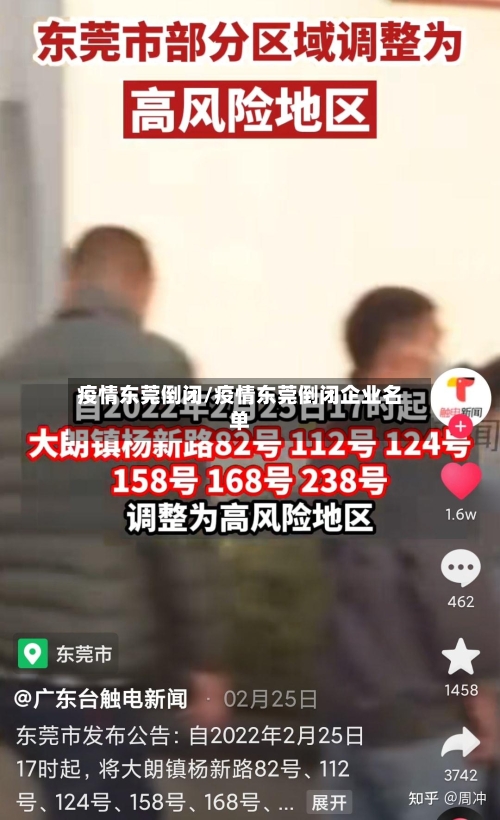 疫情东莞倒闭/疫情东莞倒闭企业名单-第2张图片