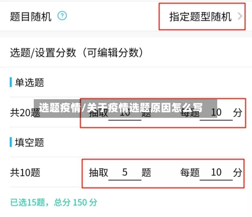 选题疫情/关于疫情选题原因怎么写-第1张图片