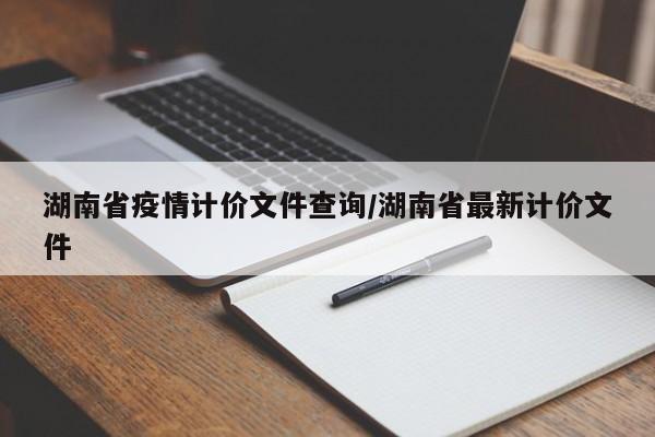 湖南省疫情计价文件查询/湖南省最新计价文件