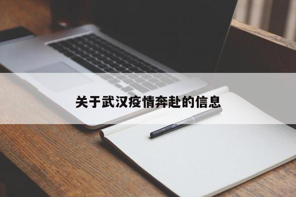 关于武汉疫情奔赴的信息
